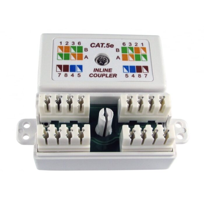 cat5e-punchdown-krone-coupler-white-p2066-9325_zoom Cat5e Punchdown / Krone Copuler - Image 2