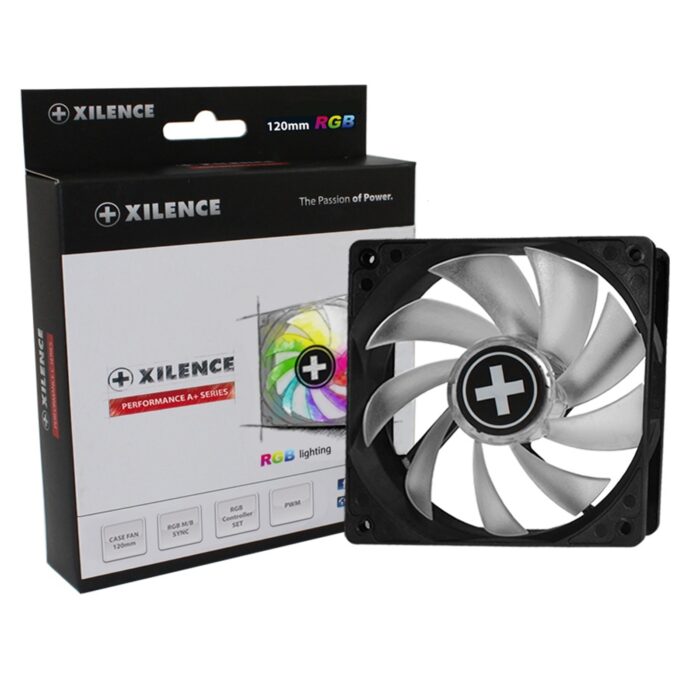 Xilence Perfomance A+ 120mm 1600RPM PWM RGB LED Fan - Image 1