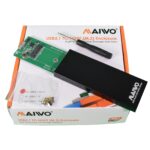 Maiwo USB 3.1 SATA M.2 SSD Enclosure Black - Image 2