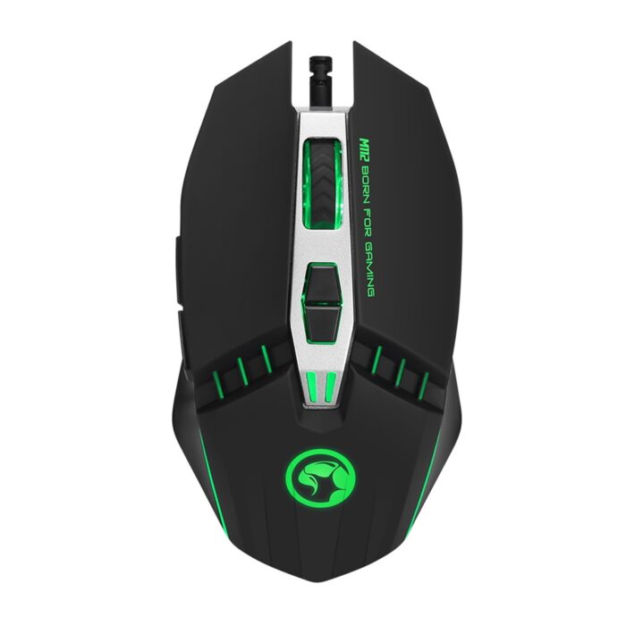 Marvo Scorpion M112 USB 7 Colour LED Black Programmable Gaming Mouse - Image 4