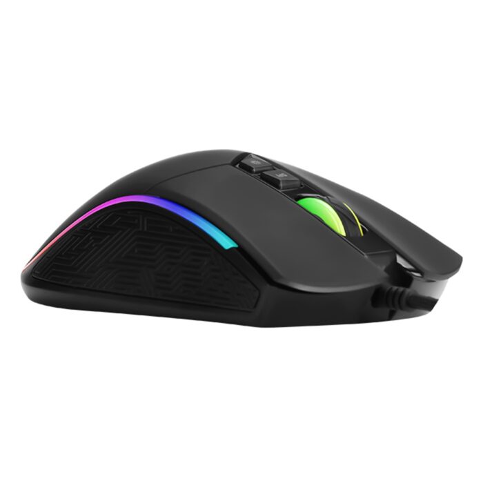 Marvo Scorpion M513 USB RGB LED Black Programmable Gaming Mouse - Image 2