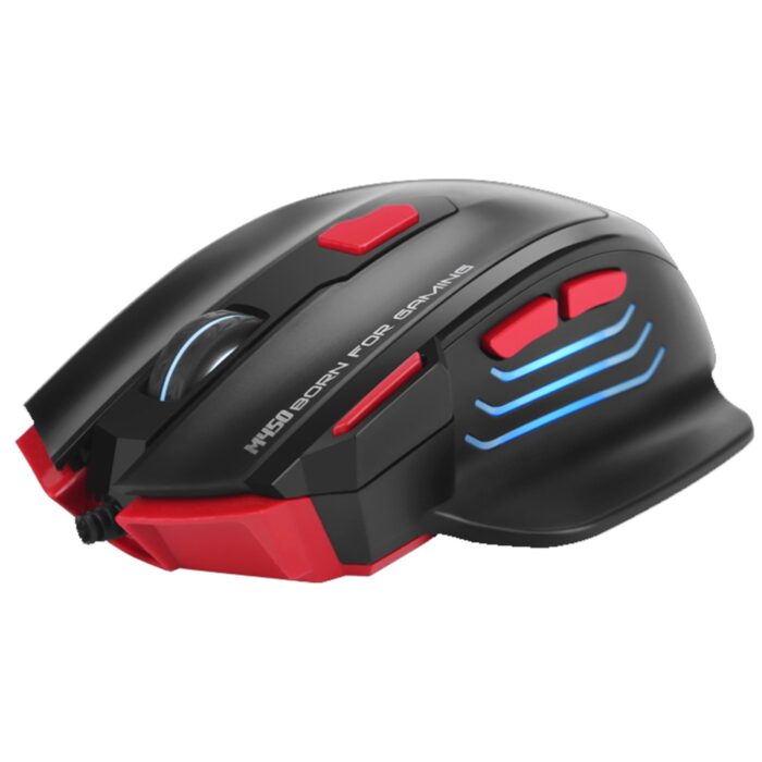 Marvo Scorpion M450 USB 7 Colour LED Black Programmable Gaming Mouse - Image 2