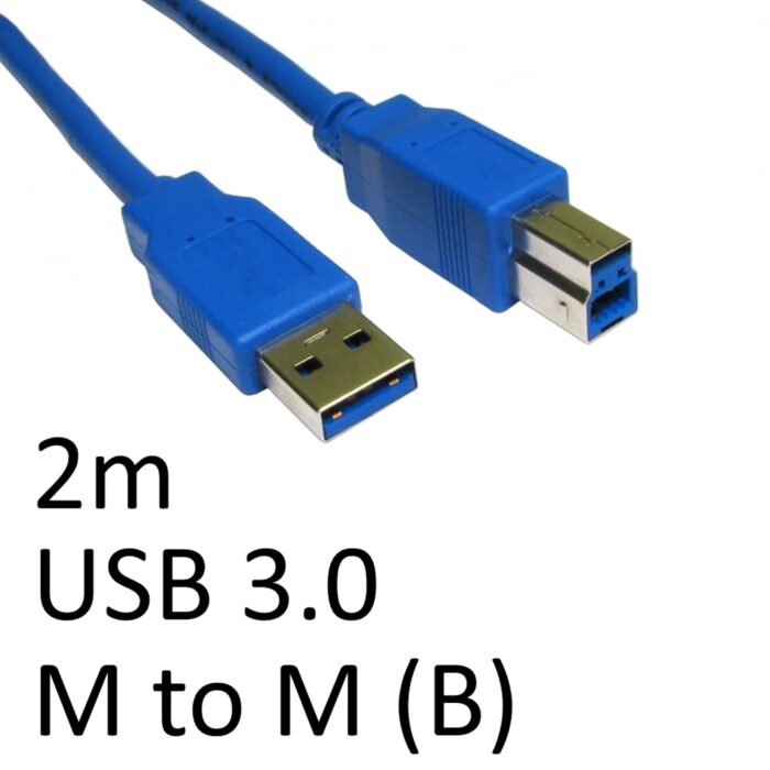 CLTAR-USB3802 USB 3.0 A (M) to USB 3.0 B (M) 2m Data Cable - Image 1