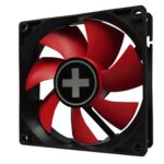 Xilence Performance 120mm 1300RPM Black & Red Fan - Image 2