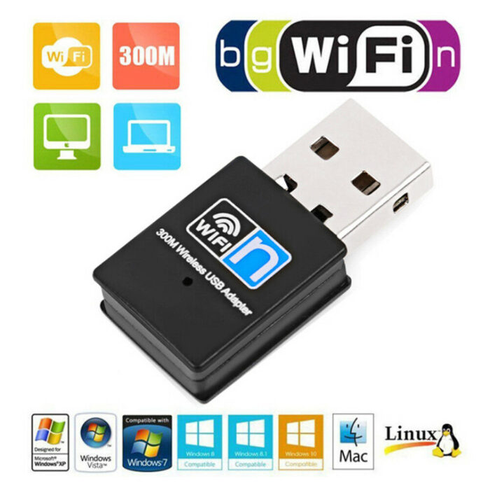 USB 300 adapter 1 300Mbps Wifi Mini Usb Adapter OEM - Image 1