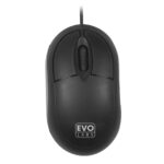 Evo Labs MO-001 USB Matte Black Mini Mouse - Image 2