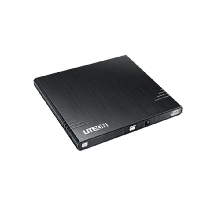 LiteOn eBAU108 Black Ultra Slender USB 2.0 External Optical Drive - Image 1