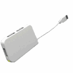 Aqprox 4 ports Hub USB 2.0 White - Image 3