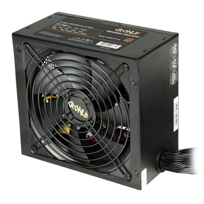 Cronus FX PRO 500W 140mm Silent Fan 80 PLUS Bronze PSU - Image 2