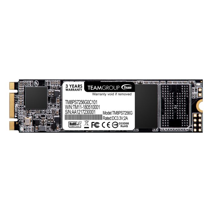 Team MS30 256GB M.2 2280 SATA III SSD - Image 1