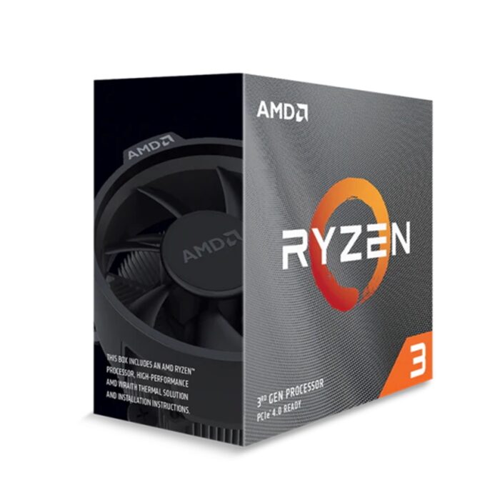 AMD Ryzen 3 3100 3.6Ghz Quad Core AM4 Overclockable Processor - Image 1