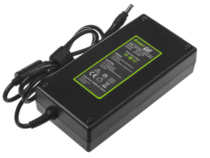 green-cell-pro-charger-ac-adapter-for-msi-gt60-gt70-gt680-gt683-asus-rog-g75-g75v-g75vw-g750jm-g750js-19v-95a-180w (1) Delta Charger AC Adapter 20V 7.5A 150W 5.5mm-2.5mm for MSI / Asus / Clevo / - Image 1
