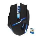 Zelotes 2.4G Wireless 2400DPI LED Adjustable Optical Gaming Mouse