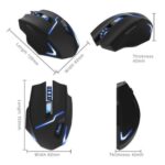Zelotes 2.4G Wireless 2400DPI LED Adjustable Optical Gaming Mouse - Image 2