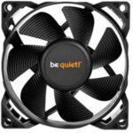 Be Quiet! BL044 Pure Wings 2 8cm Case Fan, Rifle Bearing, Black, Ultra Quiet