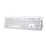Genius SlimStar 130 USB Desktop Slim Design White Keyboard - Image 2