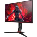 AOC 24G2U/BK 23.8" Full HD LED 144Hz Widescreen IPS HDMI/Display Port Freesync 1ms Gaming Black/Red Monitor - Image 2