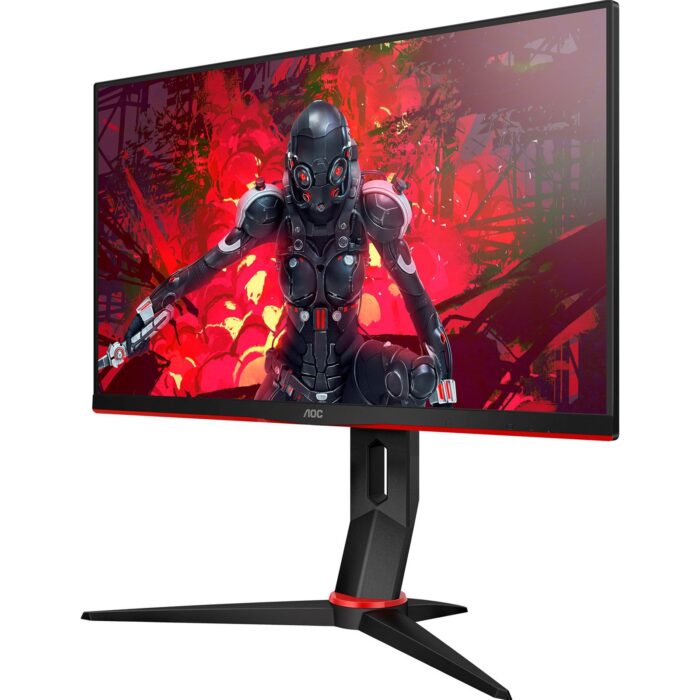 AOC 24G2U/BK 23.8" Full HD LED 144Hz Widescreen IPS HDMI/Display Port Freesync 1ms Gaming Black/Red Monitor - Image 2