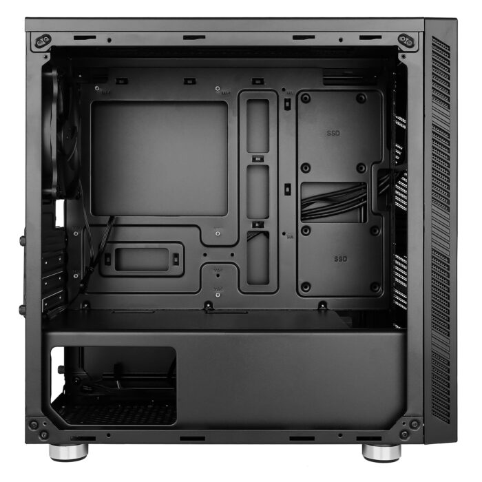 Antec VSK 10 Micro Tower 2 x USB 3.0 Black Case - Image 3