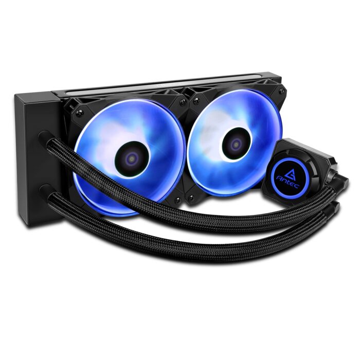 Antec Kuhler H20 K240 Universal Socket 240mm PWM 2000RPM RGB LED AiO Liquid CPU Cooler with Wired RGB Controller - Image 5