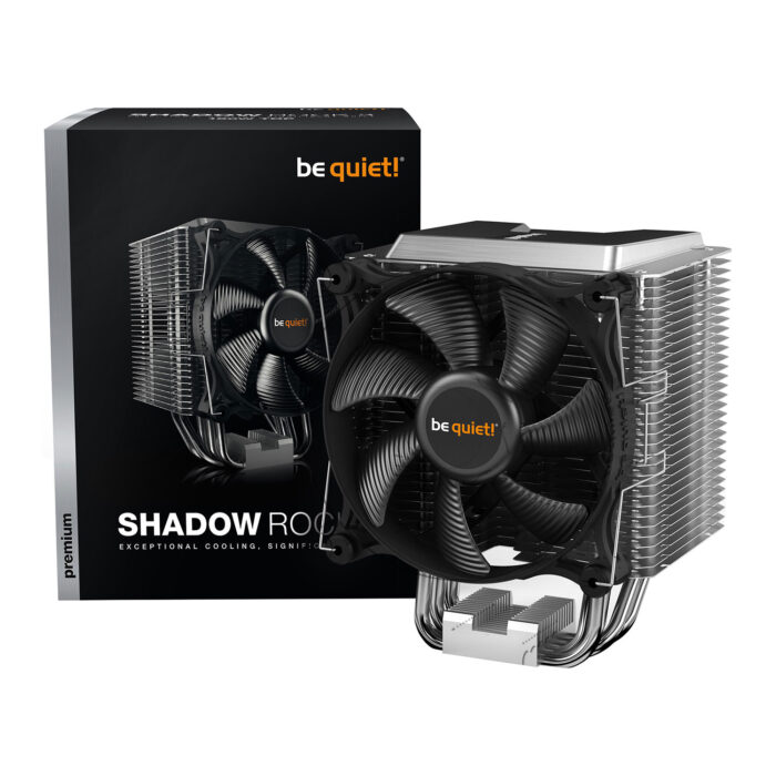 Be Quiet! BK004 Shadow Rock 3 Heatsink & Fan, Intel & AMD Sockets, Shadow Wings 2 Fan, 190W TDP - Image 3