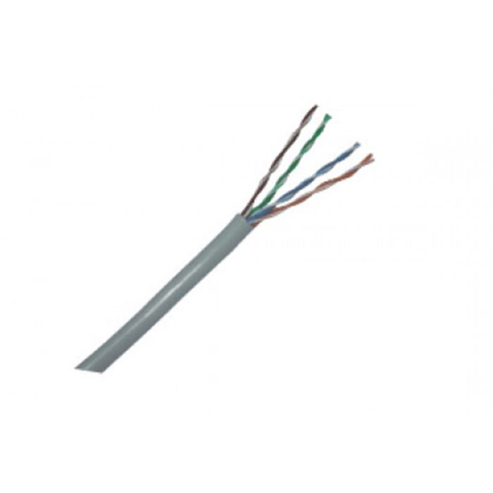 VCOM CAT5e UTP 305m Grey Retail Packaged Reel Box 24AWG 4 Pairs Solid CCA Network Cable - Image 2