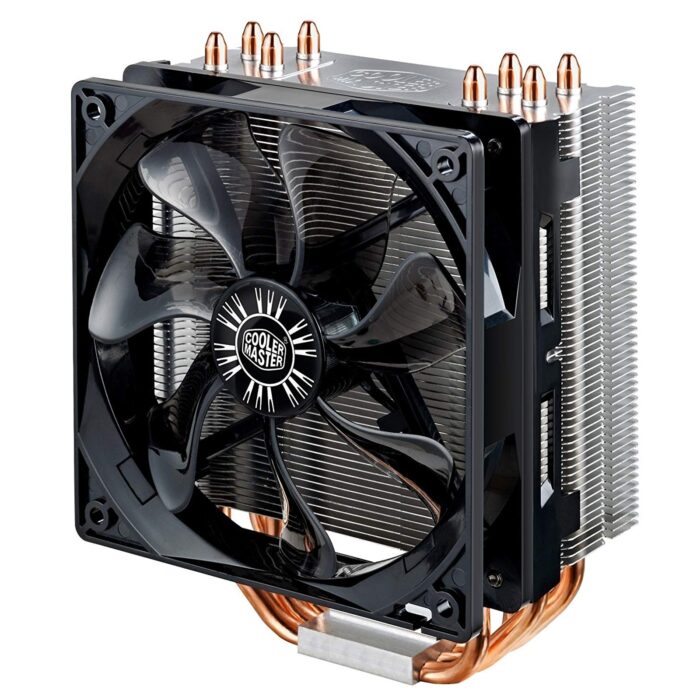FACOO-RR-212E Cooler Master Hyper 212 EVO Universal Socket 120mm PWM 1600RPM Black Fan CPU Cooler - Image 1