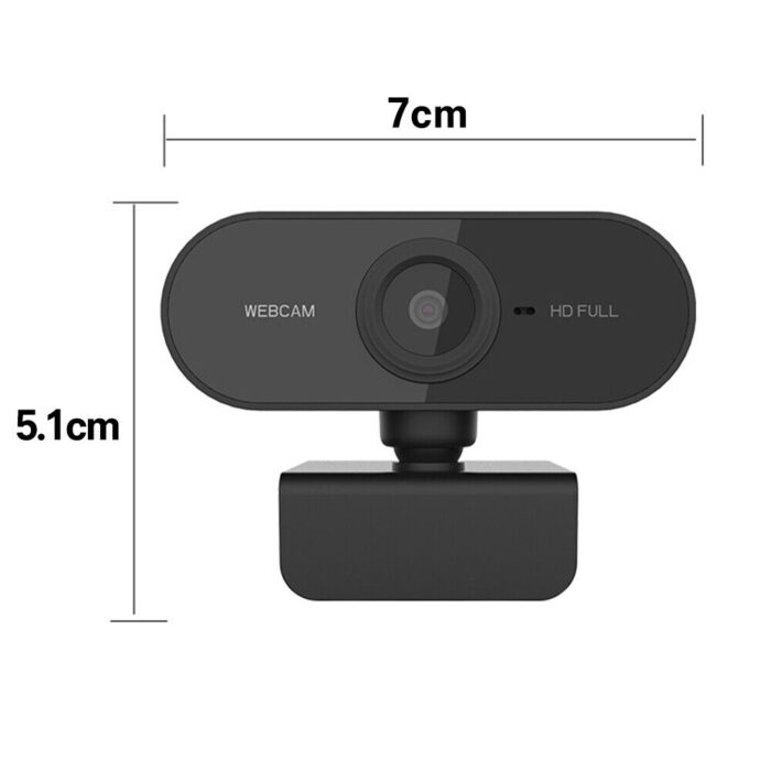 Full HD 1080P USB2 Webcam with Built-in Microphone - Image 3