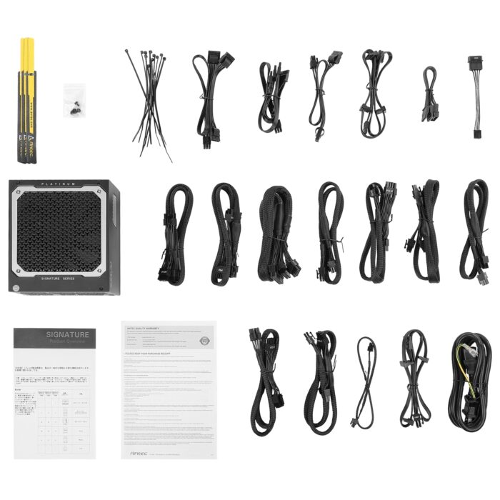 Antec Signature 1000W Platinum 135mm FDB Silent Fan 80 PLUS Platinum Fully Modular PSU - Image 5