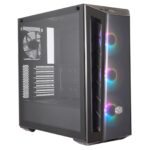 Cooler Master MasterBox MB520 ARGB Mid Tower 2 x USB 3.0 Addressable RGB LED Fans