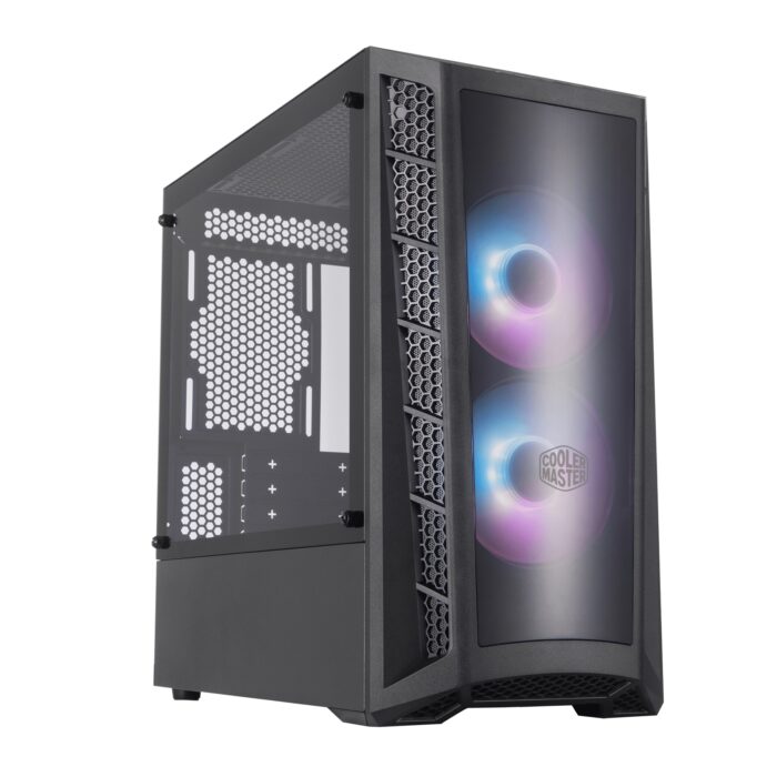 Cooler Master MasterBox MB320L ARGB Mid Tower 2 x USB 3.0 Addressable RGB LED Fans - Image 1