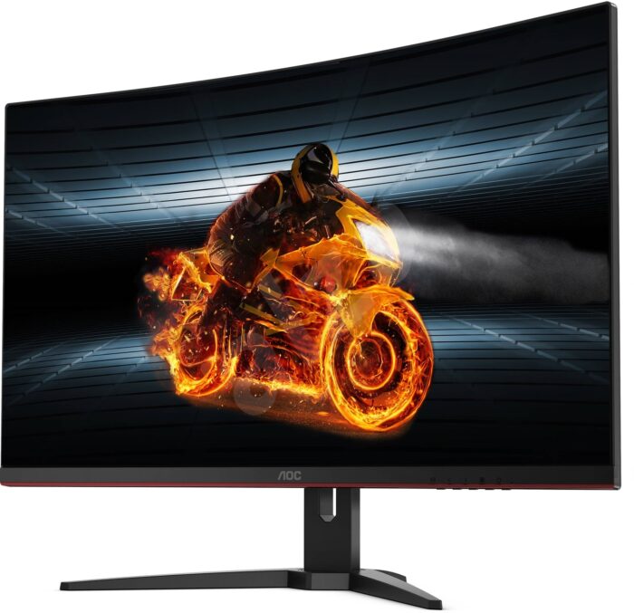 AOC C32G1 32" 144Hz 1ms VGA / HDMI / Display Port Monitor with Freesync Curved Monitor - Image 3