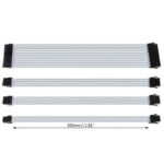 1Set 30cm Basic Extension Cable PC Power Supply Wire 24PIN 8-PIN 6PIN 4+4PIN - Image 6