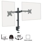 piXL Double Monitor Arm Desk Mount - Image 2