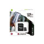 Kingston Canvas Select Plus 128GB Micro SD UHS-I Flash Card with Adapter
