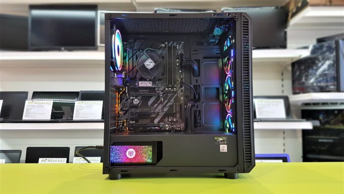 Custom Gaming Desktop CIT SAHARA / Intel i5 8th Gen 4.10GHz / 8GB RAM / 256GB M.2 & 1TB HDD / MULTIPLE GRAPHICS OPTIONS / Windows 11 - Image 2