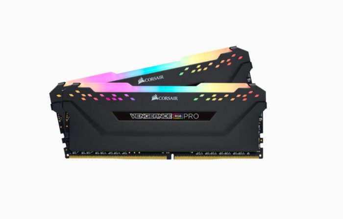 Corsair rgb 0 Corsair Vengeance RGB Pro 16GB Memory Kit (2 x 8GB), DDR4, 3200MHz (PC4-25600), CL16, XMP 2.0, Black - Image 1
