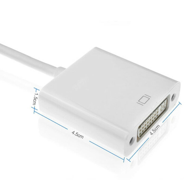 s-l1600 (20) Mini DP To DVI Cable Adapter Converter Thunderbolt Display Port - Image 2