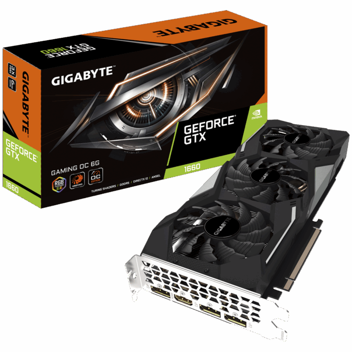 01 Gigabyte Aorus GeForce GTX 1660 Gaming OC 6G - Image 1