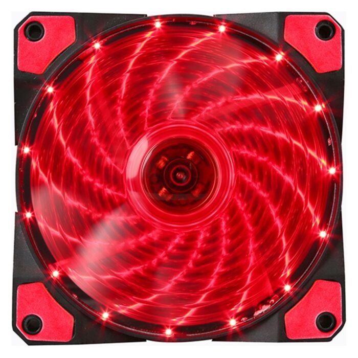 Marvo Scorpion FN-10 Red 120mm 1200RPM Red LED Fan - Image 2