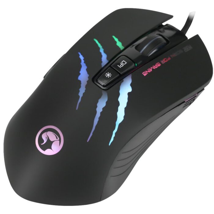 Marvo Scorpion M312 USB RGB LED Black Programmable Gaming Mouse - Image 4