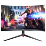 piXL 24" 144Hz/ 165Hz Curved HDR G-Sync Compatible 5ms Frameless Gaming Monitor with FreeSync, DisplayPort & HDMI - Image 2
