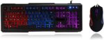 CiT Avenger Backlit Keyboard & Optical Mouse Bundle USB