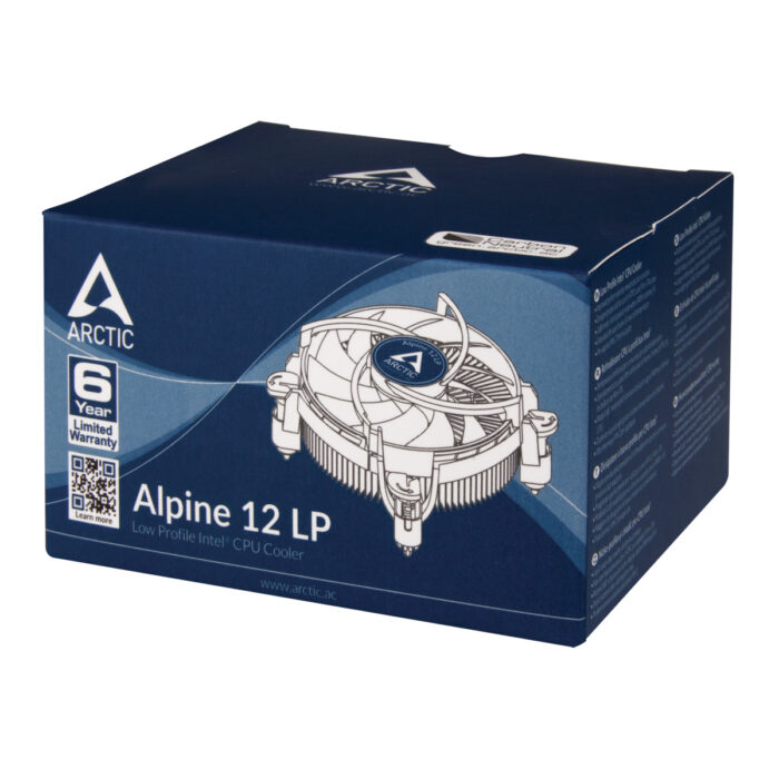 ARCTIC ALPINE 12LP Low Profile CPU Cooler - Image 1