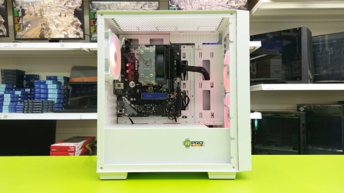 Cit Level 4 White 56 (2) New Custom Gaming Desktop Cit Level 4 / Ryzen 5 5600GT @ 4.40GHz / 16GB RAM / 1TB NVMe / Radeon Graphics - Image 2