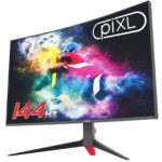 piXL 24" 144Hz/ 165Hz Curved HDR G-Sync Compatible 5ms Frameless Gaming Monitor with FreeSync, DisplayPort & HDMI