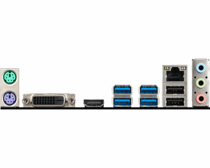 MSI A320M-A PRO Motherboard mATX, AM4, DDR4, LAN, USB 3.2 Gen1, DVI-D, HDMI - Image 3