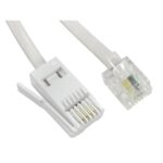 RJ11 Male to BT Male Modem Cable