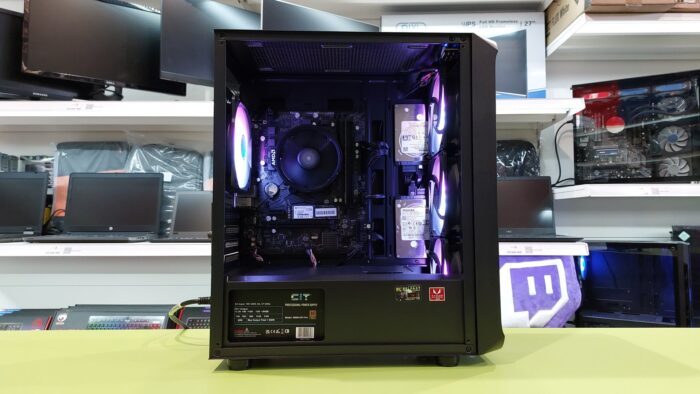 Custom Basic Gaming Desktop CIT Slammer / AMD Ryzen 3 @ 4.00GHz / 16GB RAM / 256GB M.2 & 1TB HDD / RADEON VEGA 8 - Image 2