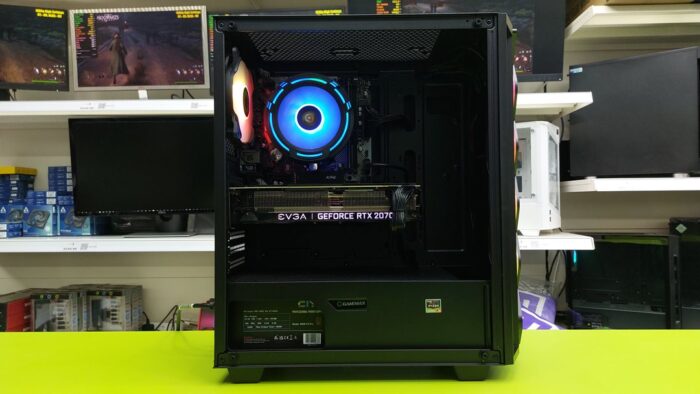 New Custom Gaming Black Diamond / AMD Ryzen  5 5500 @ 4.20GHz / 16GB RAM / 1TB NVMe / Multi Choice Graphics - Image 2